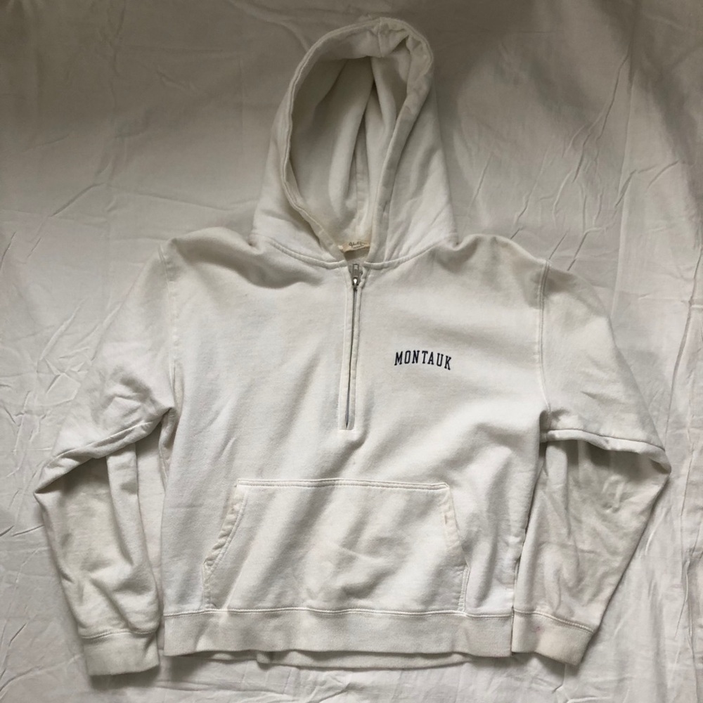 Brandy Melville Half Zip Montauk Hoodie!